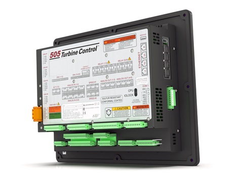 CONTROL - 505XT (LV-STD) STEAM TURBINE CONTROL - frontpanel iso back right